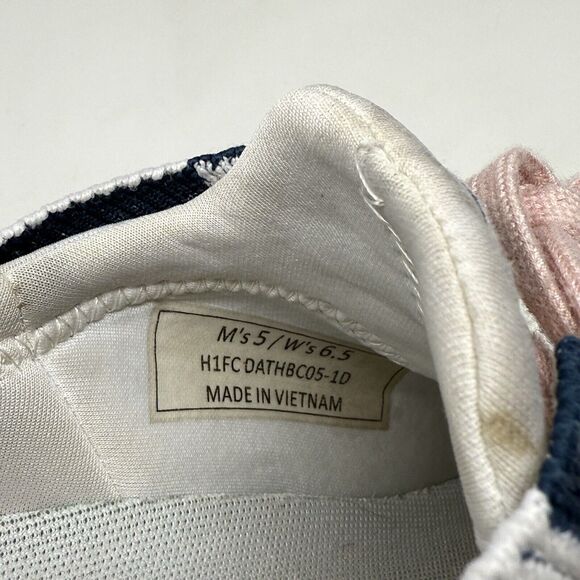 Kizik Athens Bahama Womens 6.5 White Pink Knit Slip On Handsfree Shoes - Picture 13 of 16